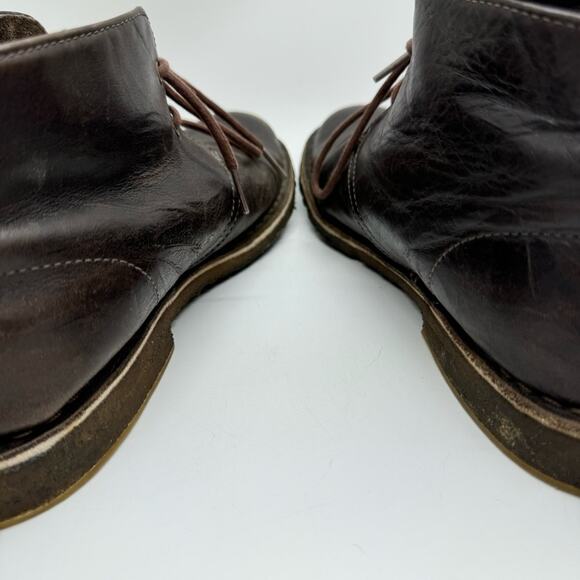 UGG Leighton Men's Lace-Up Chukka Boot In Chocolate Brown Sz 11 Business Casual - Picture 10 of 13